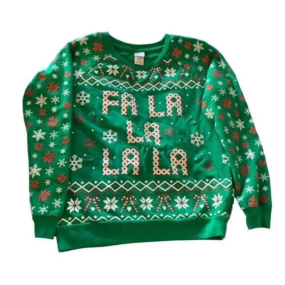 Freeze Christmas Sweatshirt Juniors Size Small - Picture 1 of 6